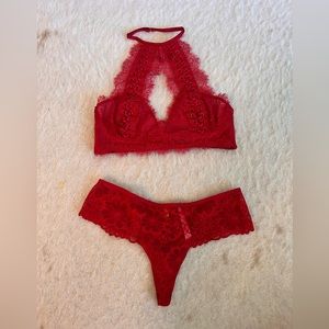 Victoria Secret red hot set